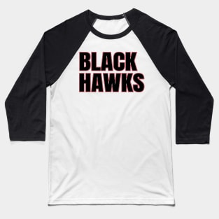 blackhawks Baseball T-Shirt